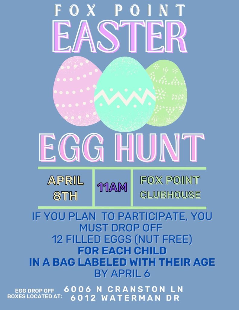 Easter Egg Hunt Fox Point