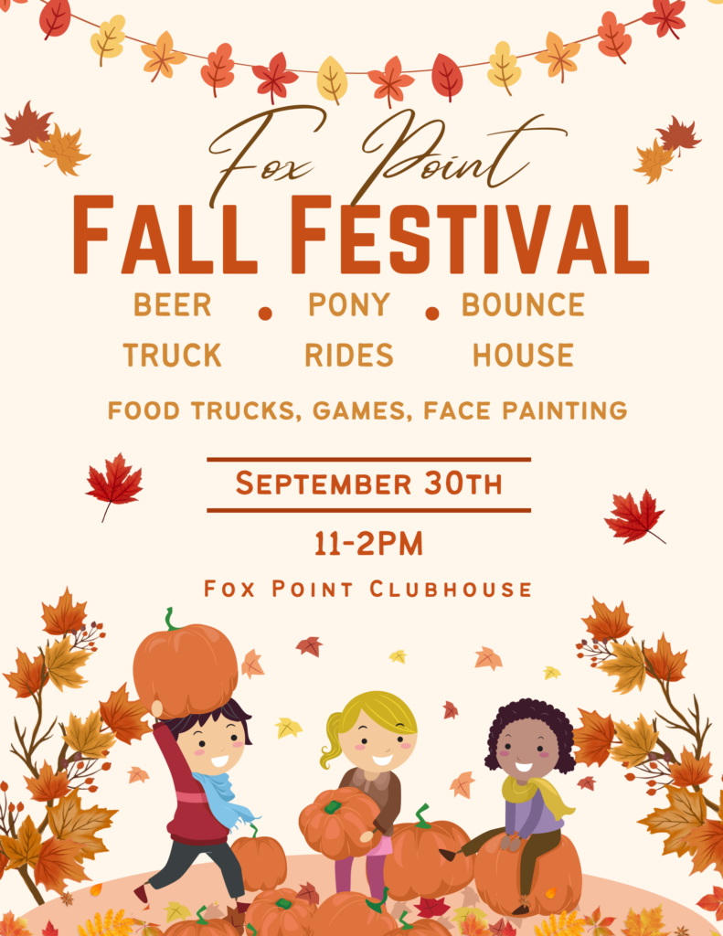 Fall Festival Flyer